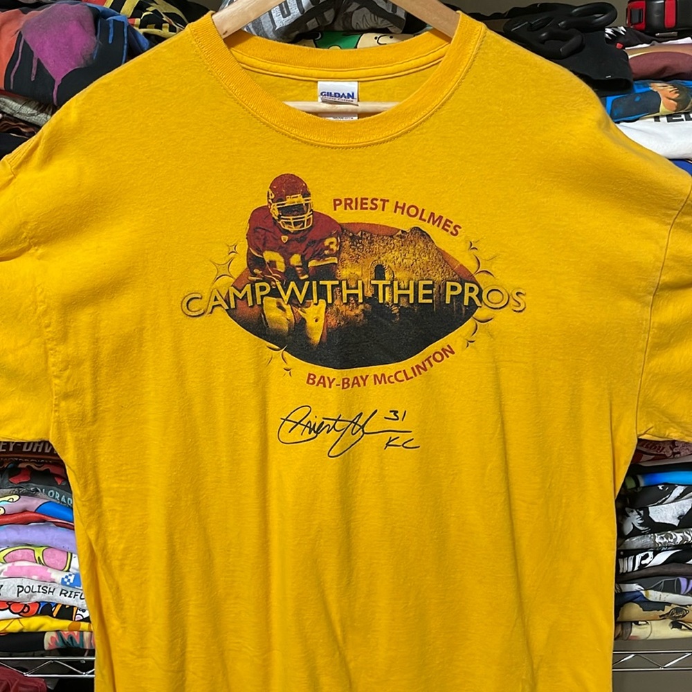 Kansas City Chiefs Priest Holmes Tee 🏈